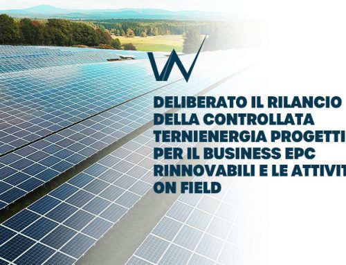 Re-launch of subsidiary TerniEnergia Progetti for renewable EPC business and field activities resolved
